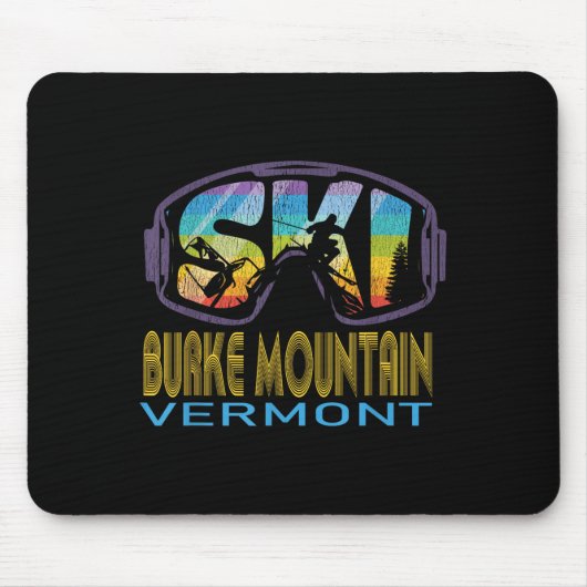 Ski Burke Mountain Vermont Skiing Vacation  マウスパッド (正面)