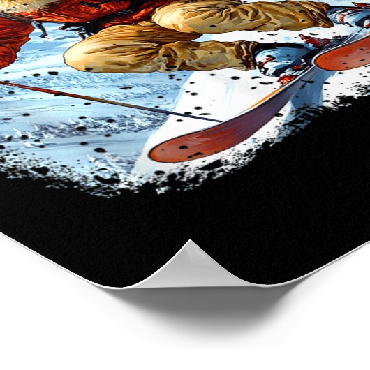 Ski Chickens  ポスター (角)