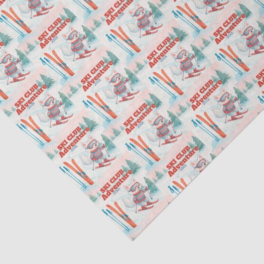 Ski Club Après Bébé  Arctic Fox 薄葉紙 (詳細)
