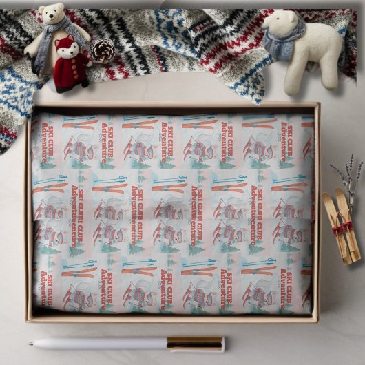 Ski Club Après Bébé  Arctic Fox 薄葉紙