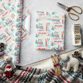 Ski Club Après Bébé  Polar Bear  ラッピングペーパー