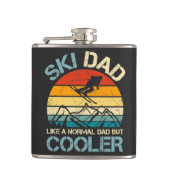Ski Dad | Father's Day Gift | Hobbies フラスク (正面)