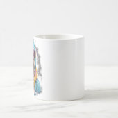 Ski Dog in Ski Googles  2 コーヒーマグカップ (中央)