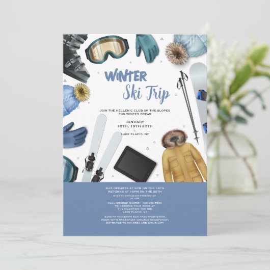 Ski Elements  招待状 (スタンド正面)