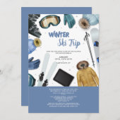 Ski Elements  招待状 (正面/裏面)