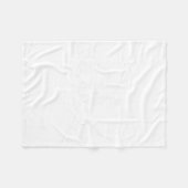 Ski Evolution Skiing - Skier  フリースブランケット (正面(横))