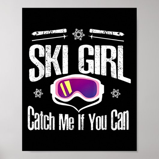 Ski Girl Catch Me If You Can  ポスター (正面)