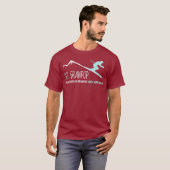 Ski Granpop  Funny Cute Winter Skiing Gift Tシャツ (正面フル)