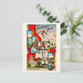 Ski Idaho - Sun Valley Vintage Postcard ポストカード (スタンド正面)