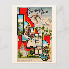 Ski Idaho - Sun Valley Vintage Postcard ポストカード