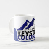 Ski Keystone CO Mug コーヒーマグカップ (正面左)