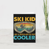 Ski Kid Like A Regular Kid But Cooler Skiing Lover カード (正面)