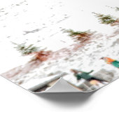 Ski Lift Wall Art ポスター (角)