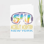 Ski Mccauley Mountain New York Skiing Vacation  カード (正面)