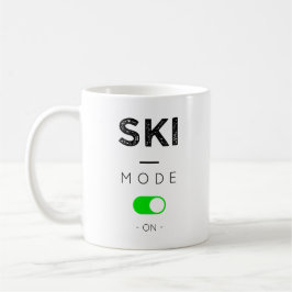 Ski mode-on コーヒーマグカップ