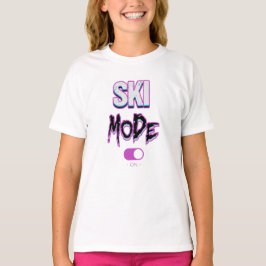 Ski mode-on- tシャツ