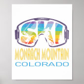 Ski Monarch Mountain Colorado Skiing Vacation ポスター (正面)