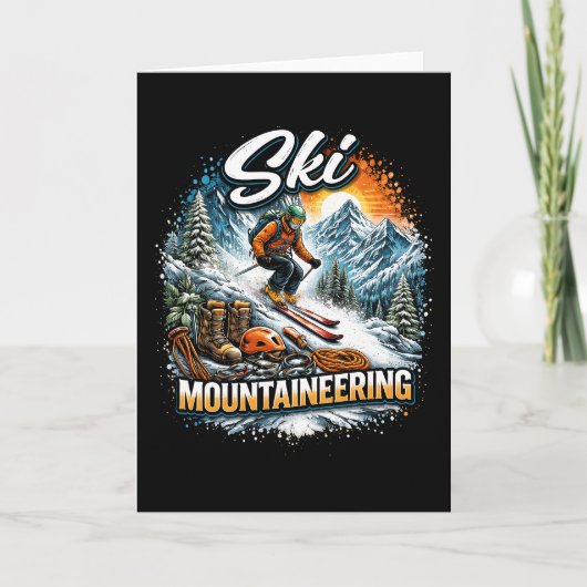 Ski Mountaineering シーズンカード (正面)
