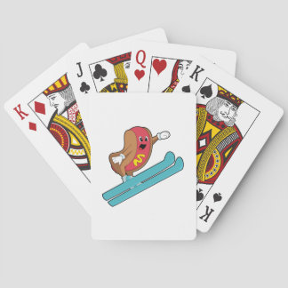 Ski.PNGでスキージャンプとしてホットドッグ トランプ