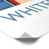 Ski Poster Whiteface Mountain Ski Resort 1 ポスター (角)