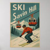 Ski Savin Hill ポスター (正面)