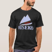 Ski, Snowboard, Niseko Tシャツ (正面)