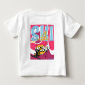 Ski Sport International ベビーTシャツ (裏面)
