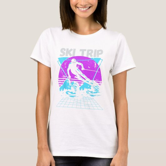 Ski Trip 2025 - Matching Family Snow Skiing Vacati Tシャツ (正面)