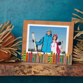 Ski Trip Photo Keepsake フォトプラーク