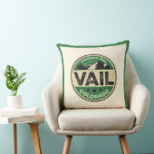 Ski Vail Throw Pillow クッション (椅子)