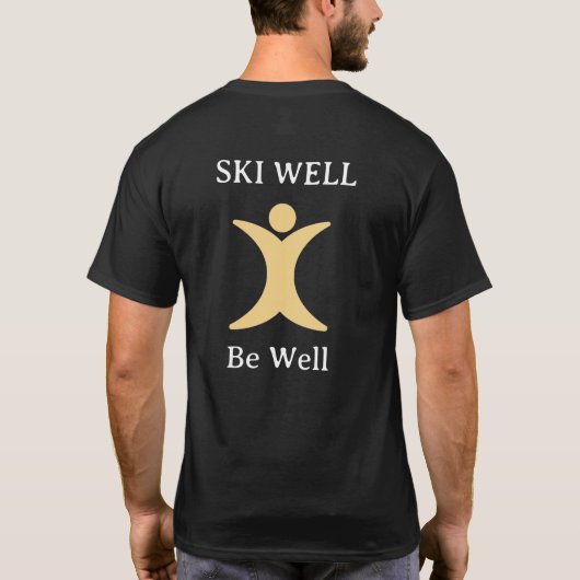 SKI Well Be Well Tシャツ (裏面)
