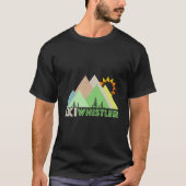 Ski Whistler Whistler Bc Tシャツ (正面)