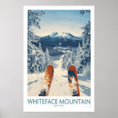 Ski Whiteface Poster 1 ポスター (正面)