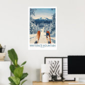 Ski Whiteface Poster 1 ポスター (ホームオフィス)