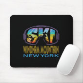 Ski Windham Mountain New York Skiing Vacation マウスパッド (マウス)