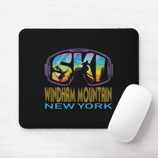 Ski Windham Mountain New York Skiing Vacation  マウスパッド (マウス)