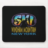 Ski Windham Mountain New York Skiing Vacation  マウスパッド (正面)