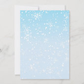 Ski Ya Later Apres Ski Winter Snow Boys Birthday 招待状 (裏面)