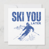 Ski You Later カード (正面)