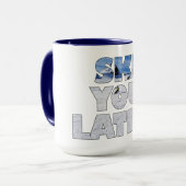 Ski You Later Funny Skiing Winter Sports Gift マグカップ (正面左)