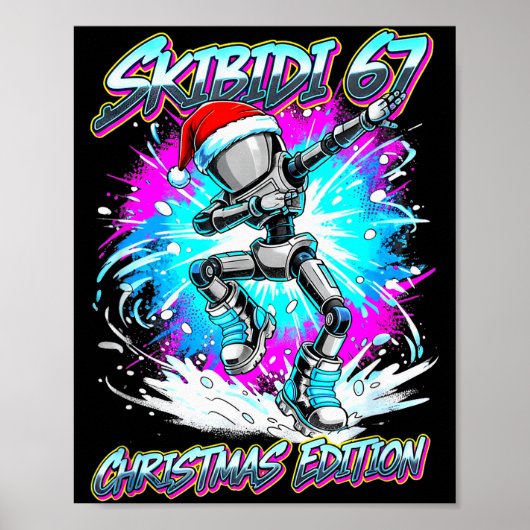 Skibidi 67 Christmas Edition Dance ポスター (正面)