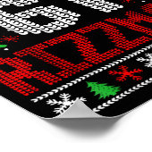 Skibidi 67 Rizzmas Funny Six Seven Meme Christmas  ポスター (角)