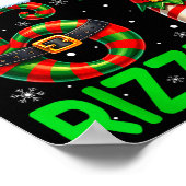 Skibidi 67 Rizzmas Funny Six Seven Meme Christmas  ポスター (角)