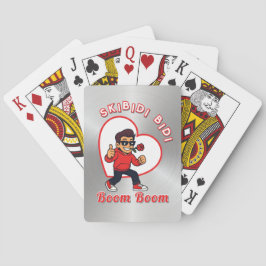 Skibidi Bidi Boom Boom バレンタインメメ - カートゥーン トランプ