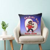 Skibidi Bidi Boom Boom Valentine Meme - Cartoon クッション (椅子)