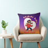 Skibidi Bidi Boom Boom Valentine Meme - Cartoon クッション (椅子)