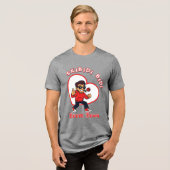 Skibidi Bidi Boom Boom Valentine Meme - Cartoon トライブレンドTシャツ (正面全面)