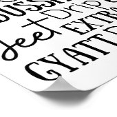 Skibidi Rizz Funny Kids Rizz Bussin Gen Z Christma ポスター (角)