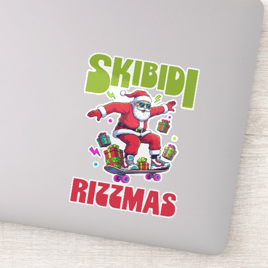 Skibidi Rizzmas Santa on his Skate シール (詳細)