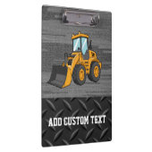 Skid Steer Construction Logo clipboard クリップボード (右)